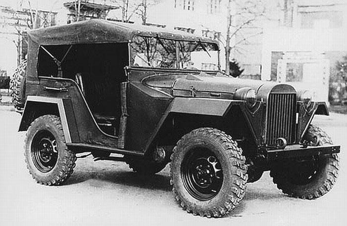 Военный легковой автомобиль ГАЗ-67