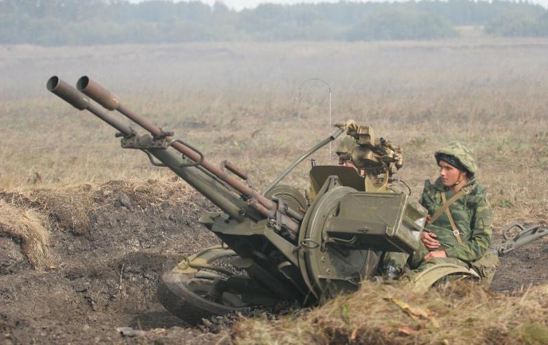 23-мм спаренная зенитная установка ЗУ-23