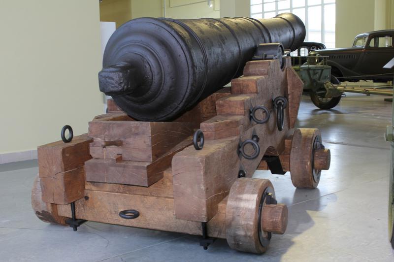 30-фунтовая морская пушка XVIII века
