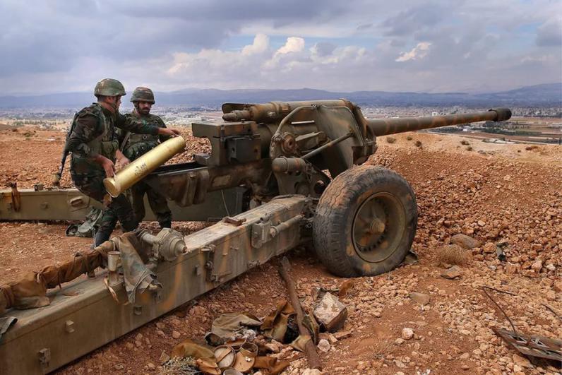 М-46 в Сирии