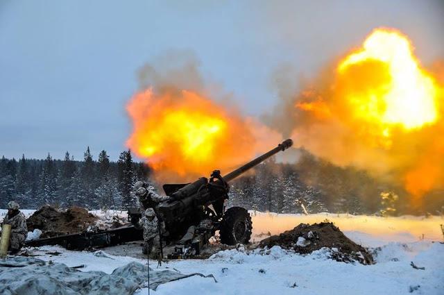 М-46. Выстрел. Финская армия