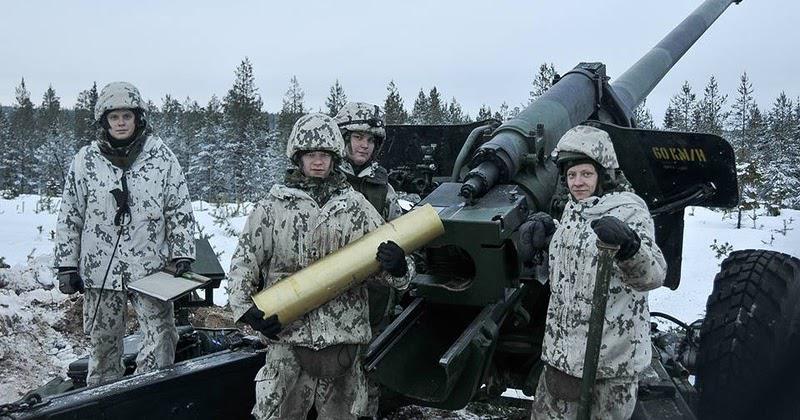 М-46 и финские артиллеристы