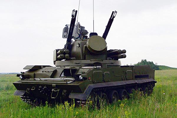 Зенитный пушечно-ракетный комплекс «Тунгуска»