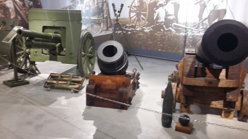 2-пудовая мортира в Музее отечественной военной истории
