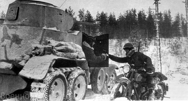 ТИЗ АМ в Финляндии. 1940