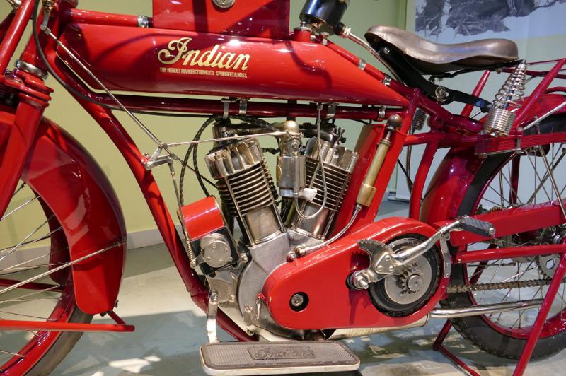 Мотоцикл «Indian» в Музее отечественной военной истории