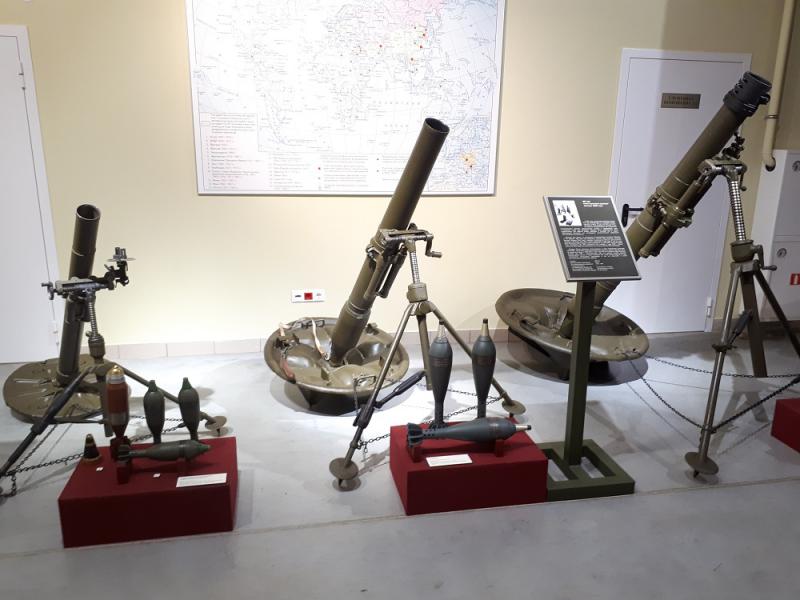 Минометы образца 1937–1938 гг. в Музее отечественной военной истории