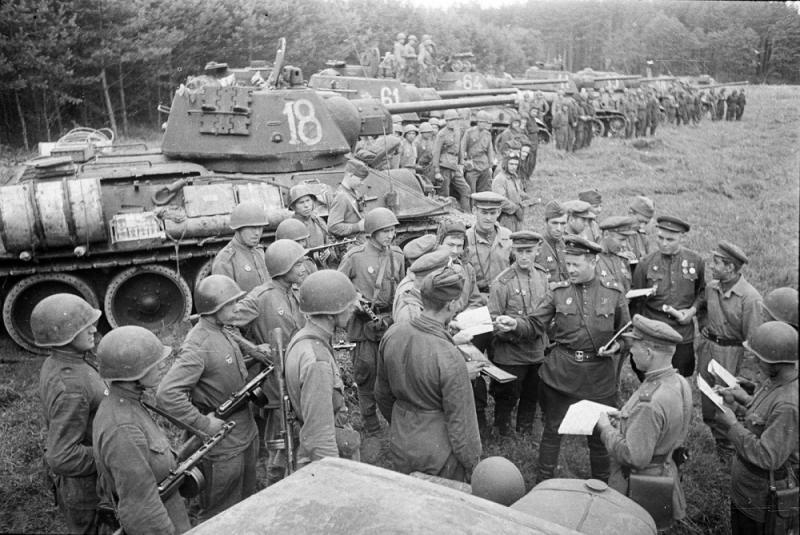 4-й гвардейский танковый корпус. Львовско-Сандомирская операция. Июль 1944