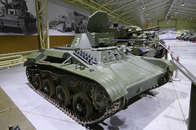 Танк Т-60 в Музее отечественной военной истории
