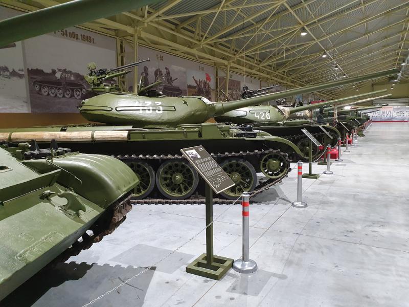 Т-54 образца 1946 г. в Танковом корпусе музея