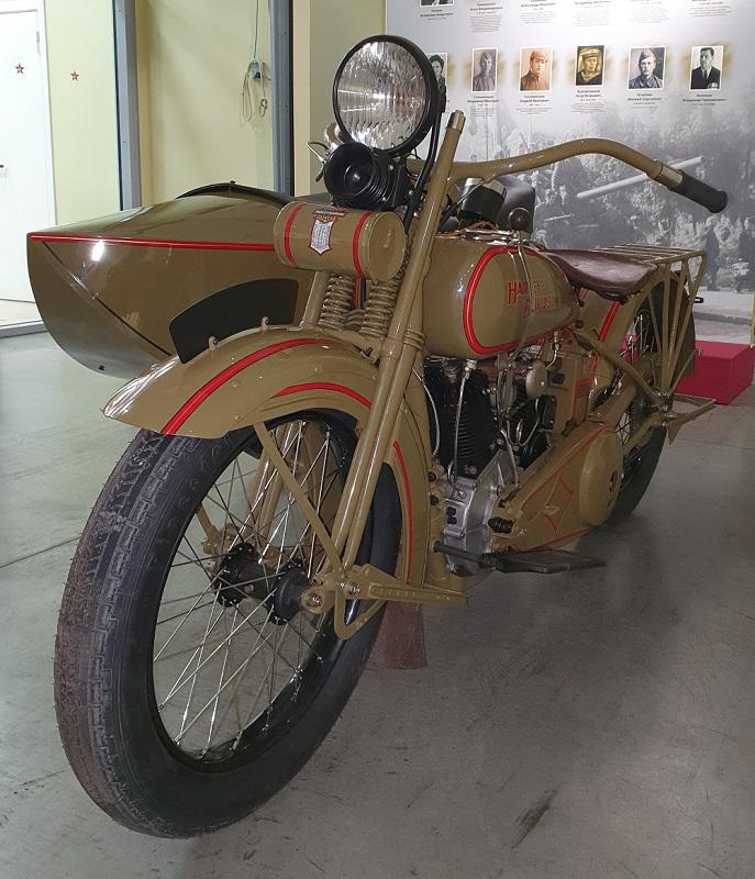 Harley-Davidson JD в Музее отечественной военной истории
