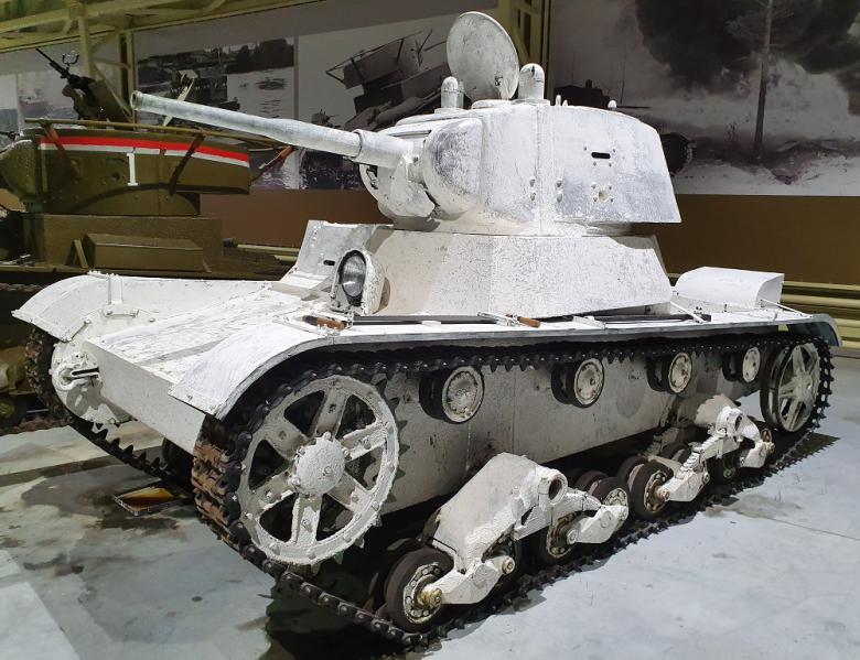 Т-26 образца 1939 г. в Музее отечественной военной истории