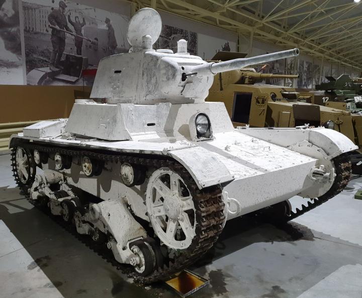 Т-26 образца 1939 г. в Музее отечественной военной истории