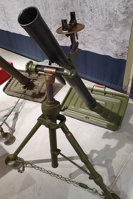 82-мм миномет образца 1936 г. в Музее отечественной военной истории