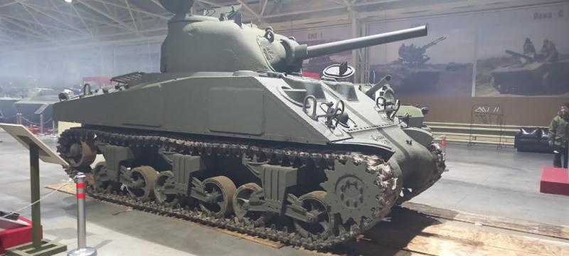 Танк М4А2 «Шерман» в Музее отечественной военной истории