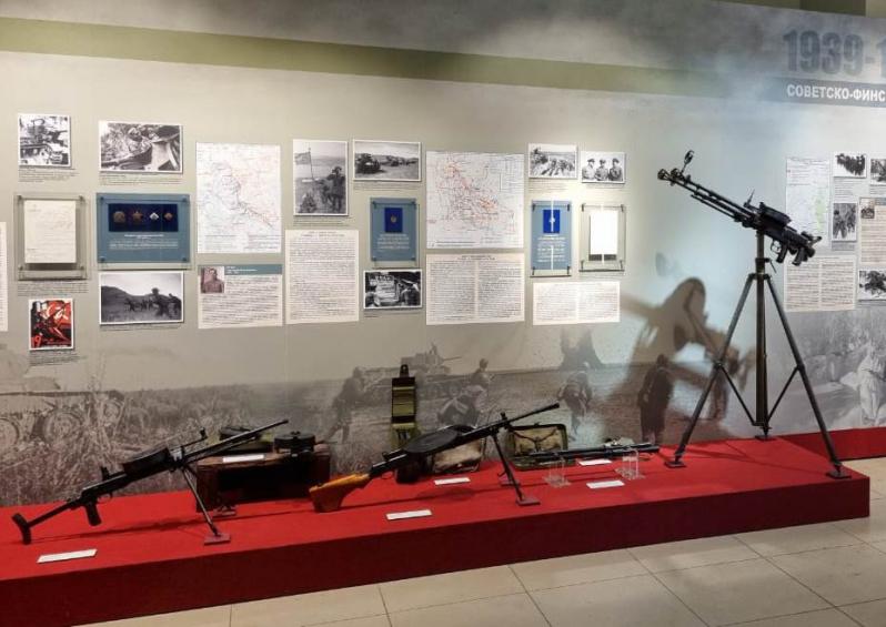 Пулеметы Дегтярева. Мини-выставка в Музее отечественной военной истории